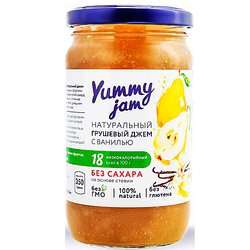 Джем Yummy Jam грушевый с ванилью  350 гр.
